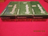 Remington 357 Rem Max 158gr semi jkt hollow point- 3 full factory boxes - 6 of 8