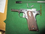 Colt 1911 made 1917 for WW I. Original finish - probably original walnut double diamond grips - 8 of 15