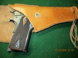 Colt 1911 made 1917 for WW I. Original finish - probably original walnut double diamond grips