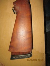 Remington 870 or 878 or M-58 finished stock, 12ga,
montecarlo, gripcap, pad, lots of figure, approx 15 3/4 lop - 11 of 11