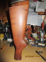 Remington 870 or 878 or M-58 finished stock, 12ga,
montecarlo, gripcap, pad, lots of figure, approx 15 3/4 lop - 8 of 11