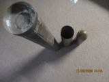 75 mm artillary round complete with outer tin protective/ shipping case dated 1918 (empty and fuze dissassembled) - 7 of 7