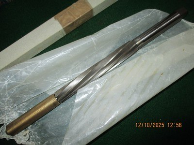 12 ga chamber reamer with replacable brass pilot