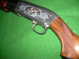Winchester/Browning M-12 in 28ga Ducks Unlimited from the 80's? engraved and gold wash - 6 of 12
