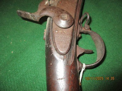 Harpers Ferry Muskatoon 1851 vertical lock date 69 smoothbore 28