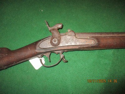 Harpers Ferry Muskatoon 1851 vertical lock date 69 smoothbore 28