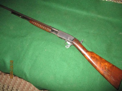 Remington m-12 early one with threaded barrel for Maxim silencer? - Image 4 of 9