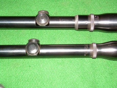 Steel tube weaver telescopes, post and std crosshair made ElPaso,Tx - Image 1 of 3