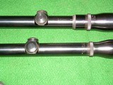 Steel tube weaver telescopes, post and std crosshair made ElPaso,Tx - Image 1 of 3