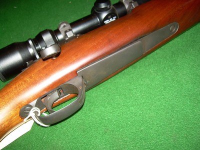 Siamese Mauser custom 3 shot magazine 45-70 rifle - Image 3 of 8