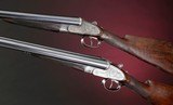 E. J. Churchill Sidelock Ejector (matched pair) Toplever Hammerless Double Barrel 12 bore 2 ½” Game Guns. 28” Steel barrels. - 5 of 14