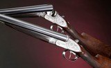 E. J. Churchill Sidelock Ejector (matched pair) Toplever Hammerless Double Barrel 12 bore 2 ½” Game Guns. 28” Steel barrels. - 4 of 14