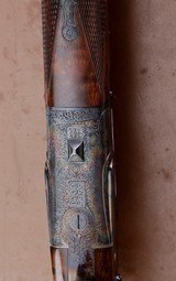C. Lancaster Sidelock Ejector Toplever Best Quality Over/Under 16 bore 2 1/2" Game Gun - 10 of 14