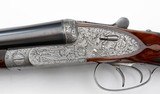 Holland and Holland Sidelock Ejector Toplever Hammerless "Modele DeLuxe" 12 bore 2 3/4" game gun - 13 of 19