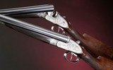 E.J. Churchill Sidelock Ejector (matched pair) Toplever Double Barrel 12 bore 2 1/2" game guns - 4 of 15