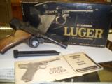 Stoeger Luger 22 Pistolin the box with extra mag - 4 of 5