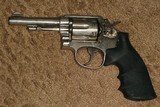 Smith& Wesson Model 10-5 .38 Special Nickel Plated - 1 of 3