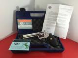Colt King Cobra Bright Stainless BEAUTIFUL!! 99%+ Absolutely Beautiful! Must see to Appreciate! RARE - 1 of 15