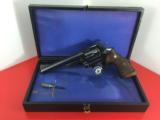 Smith & Wesson Pre-29 1956 yr 44 Mag 6.5in Factory Black Case, Coke Grips, Amazing Condition NO CC FEES - 1 of 15