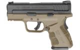 Springfield XD Mod.2 45 ACP Sub-Compact Flat Dark XDG9845FDEHC.....NO CREDIT CARD FEES - 1 of 1
