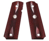 Smith & Wesson 1911 Checkered Rosewood Grips - 1 of 1