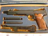 Smith & Wesson Model 41 .22 LR 1967 w/ original box 2 barrels, compensator 2 mags & letter from S&W - 2 of 12