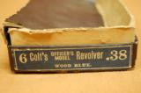 Colt Officers' Model .38 Special w/ BOX, PAPERS - 10 of 12