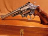 Smith and Wesson S&W Model 629, 6-inch, .44 Magnum RARE Class "A" Factory Engraved, with box & papers - 1 of 11