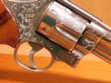 Smith and Wesson S&W Model 629, 6-inch, .44 Magnum RARE Class "A" Factory Engraved, with box & papers - 4 of 11