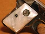Colt 1908 Vest Pocket Nickel w/ Pearl Grips - 6 of 11