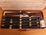 Browning Superposed Matching Four Barrel Set 28-inch Belgian 12, 20, 28 Ga, 410 Bore, w/ Leather Case - 15 of 16