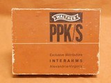 Walther-Interarms PPK/S 1970 (Box, Papers, Target) Early West Germany Import to Alexandria, VA - 14 of 15