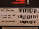 Heckler and Koch HK VP9 (Grey/Gray Frame w/ Box) - 13 of 13