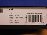 Smith & Wesson Model 36-10 Classics .38 Spl 150184 - 15 of 15