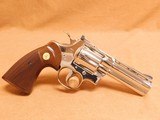 Colt Python (UNFIRED, Engraved, Nickel, 4-inch) - 6 of 13