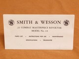 Smith & Wesson Model 18-3 K-22 Combat Masterpiece - 13 of 14