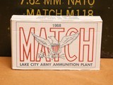 Lake City MATCH M118 .308 Win (400 Rounds) - 1 of 4