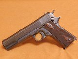 Colt Model 1911 (WW1, Mfg 1918, Brushed Blue) - 1 of 16