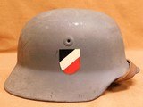 Nazi Luftwaffe Helmet (Size 64) w/ Original Shell - 1 of 7