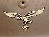 Nazi Luftwaffe Helmet (Size 64) w/ Original Shell - 5 of 7