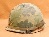 Original US Infantry Vietnam War Issue M1 Helmet - 3 of 8