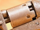 Colt 1849 Pocket (Gustav Young Engraved, 5-inch, w/ Case, Extras) - 8 of 25