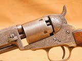 Colt 1849 Pocket (Gustav Young Engraved, 5-inch, w/ Case, Extras) - 4 of 25