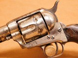 Colt SAA Single Action Army 1st Gen NICKEL w/ Early Black Powder Frame Peacemaker - 4 of 19