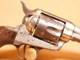 Colt SAA Single Action Army 1st Gen NICKEL w/ Early Black Powder Frame Peacemaker - 11 of 19
