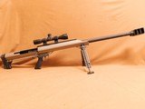 Barrett Model 99 M99A1-K1 (FDE/Brown, 32-inch, w/ Scope, Case, Bipod, 27 MOA Base) - 1 of 19