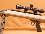 Barrett Model 99 M99A1-K1 (FDE/Brown, 32-inch, w/ Scope, Case, Bipod, 27 MOA Base) - 9 of 19