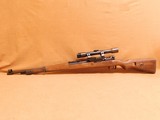 ALL-MATCHING, ORIGINAL Sauer K98 bcd4 Long Side Rail Sniper Nazi German WW2 - 2 of 22