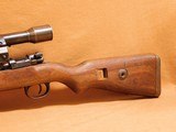 ALL-MATCHING, ORIGINAL Sauer K98 bcd4 Long Side Rail Sniper Nazi German WW2 - 3 of 22