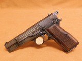 FN Hi-Power (Nazi Occupation, WW2, Fixed-Sight Variant, Second Serial Block) - 1 of 12